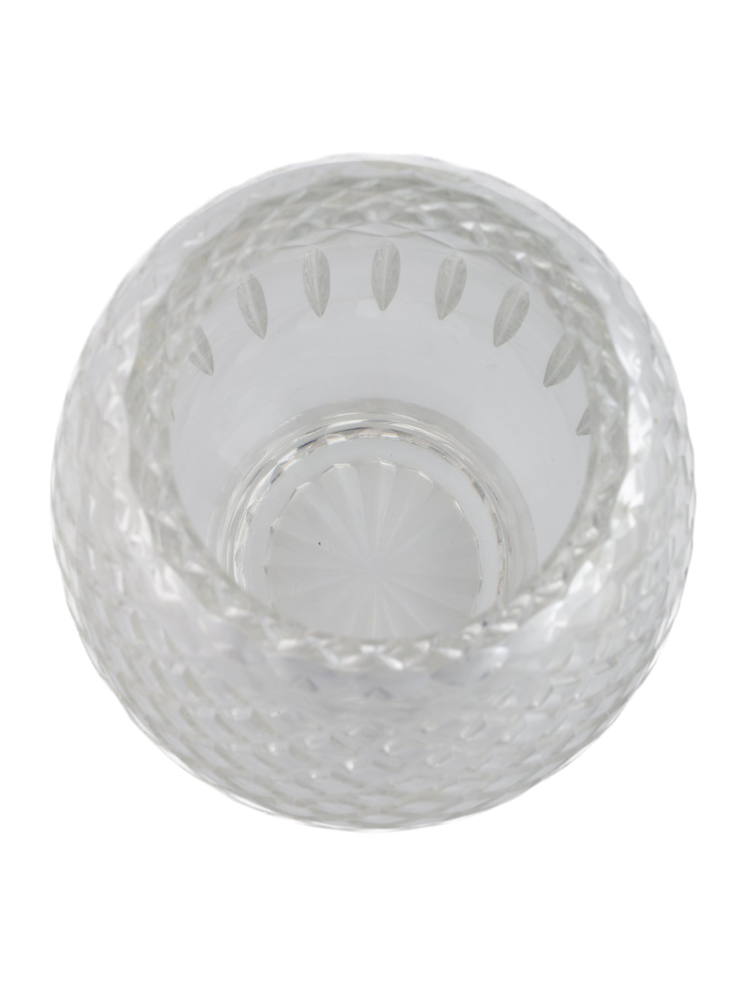 Cartier Crystal Cut Vase