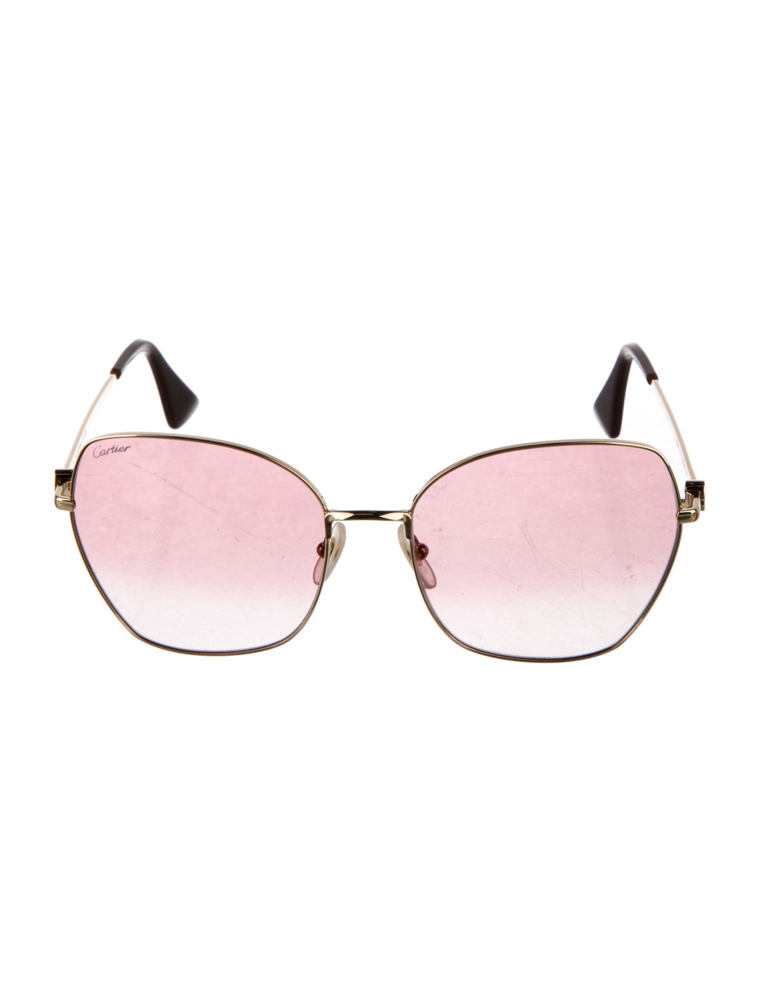Cartier Trinity Oversize Oversize Sunglasses