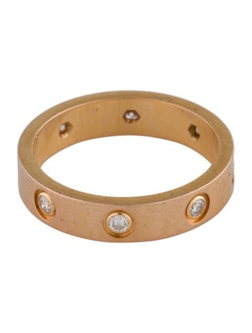 Cartier Band 8 Diamond Love Ring 51 | 5.25
