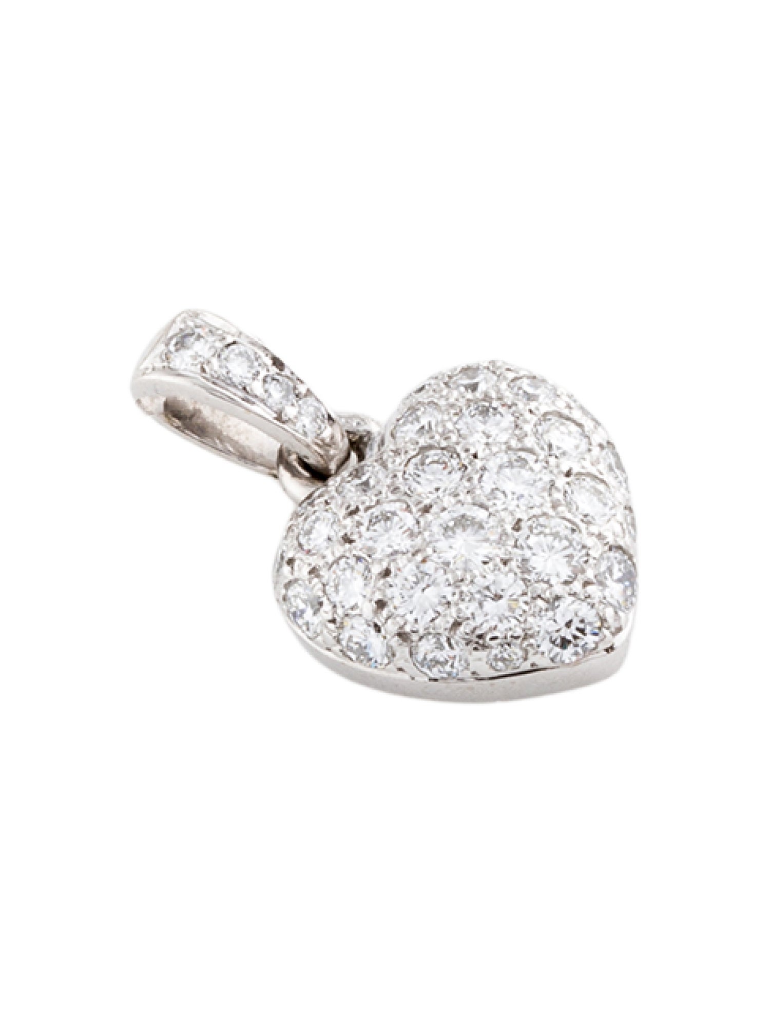 Cartier Diamond Heart Pendant