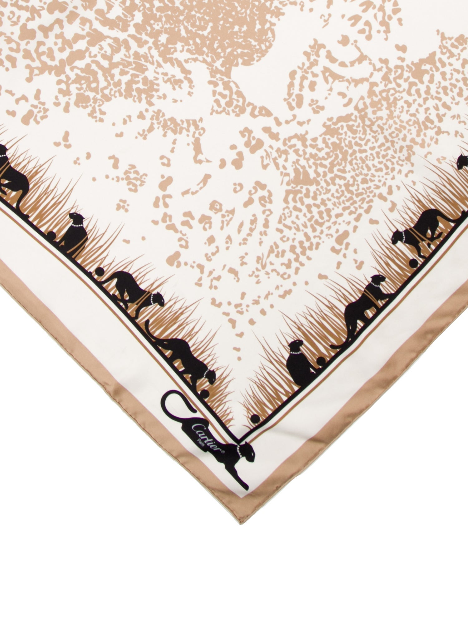 Cartier Silk Printed Scarf