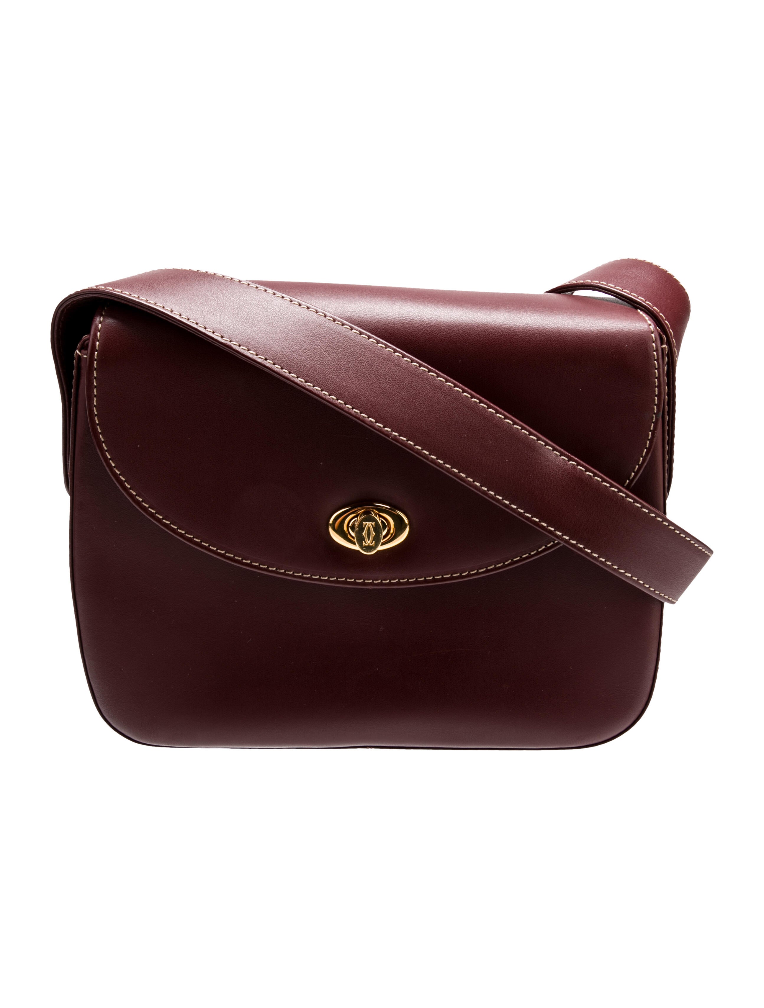 Cartier Leather Shoulder Bag