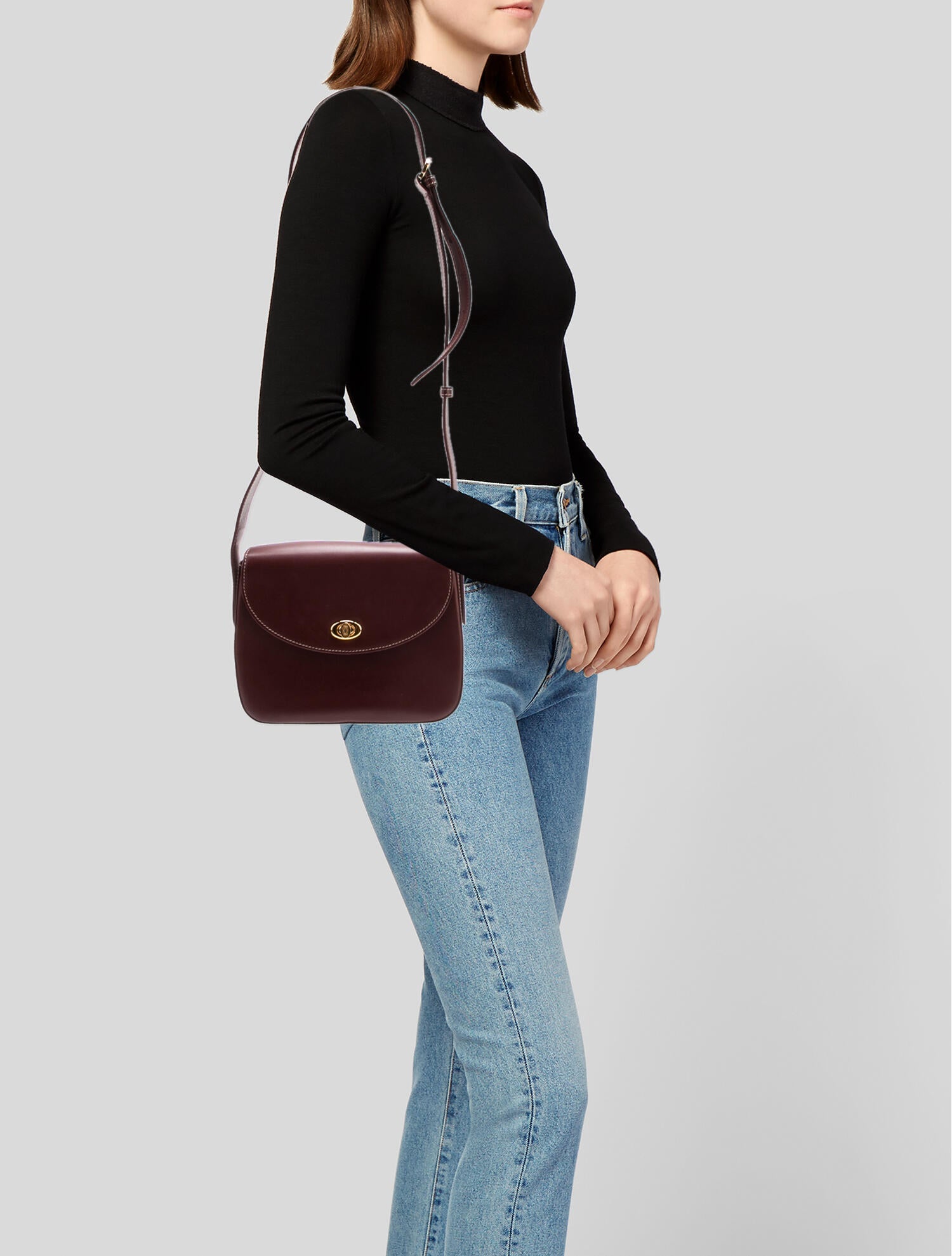 Cartier Leather Shoulder Bag