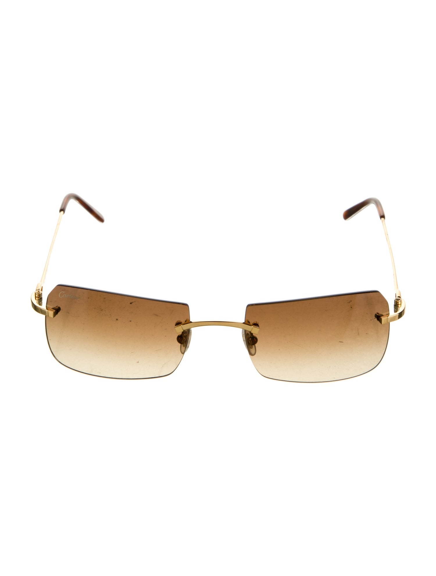 Cartier Square Gradient Sunglasses
