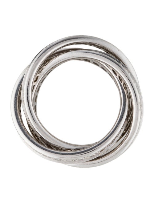 Cartier Trinity Ring, Pavéd