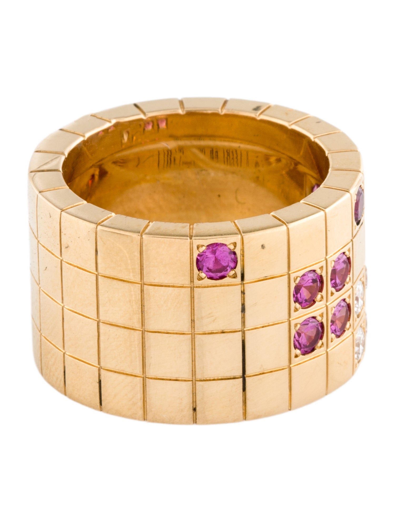 Cartier Sapphire & Diamond Lanières Ring