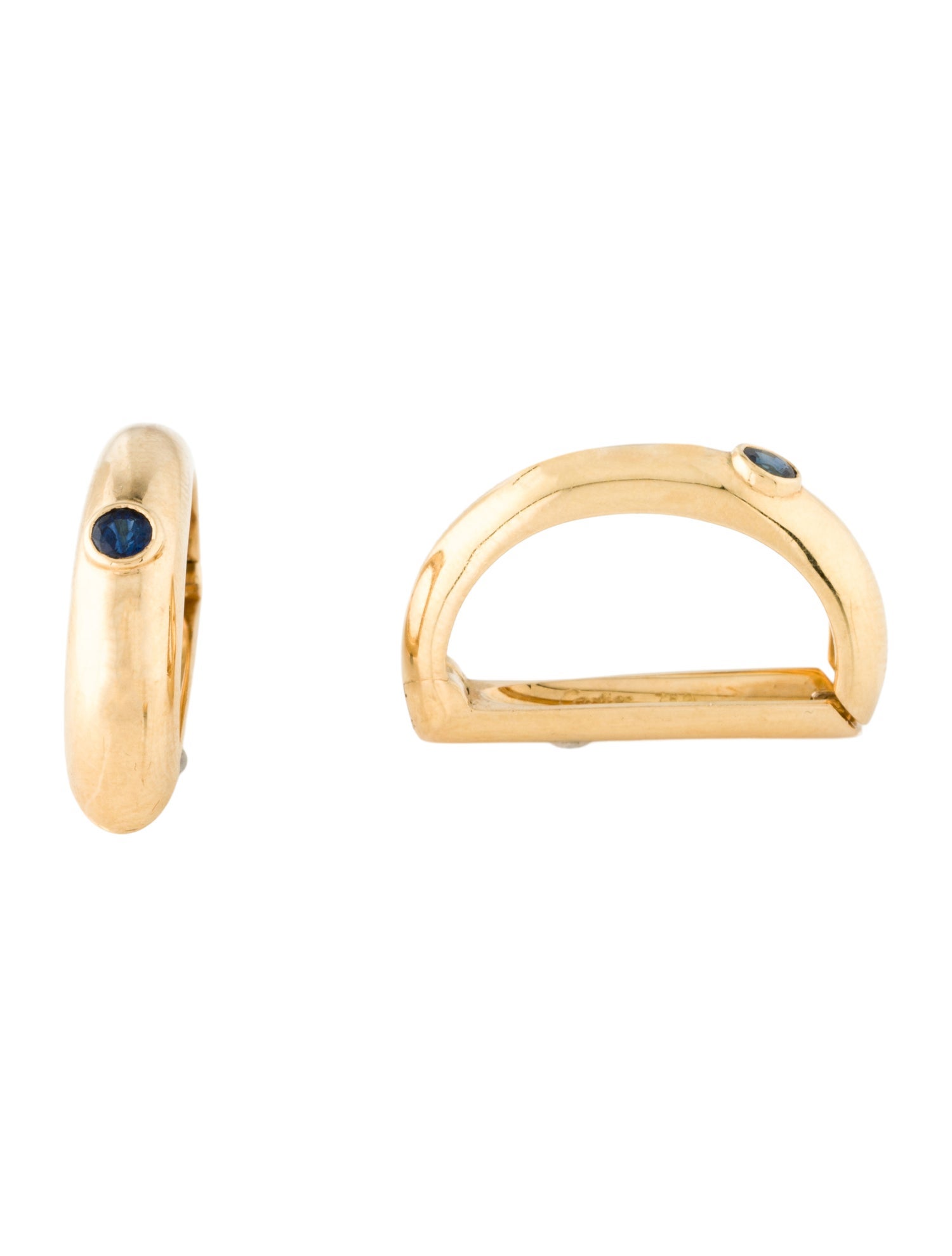 Cartier Vintage Sapphire Cufflinks