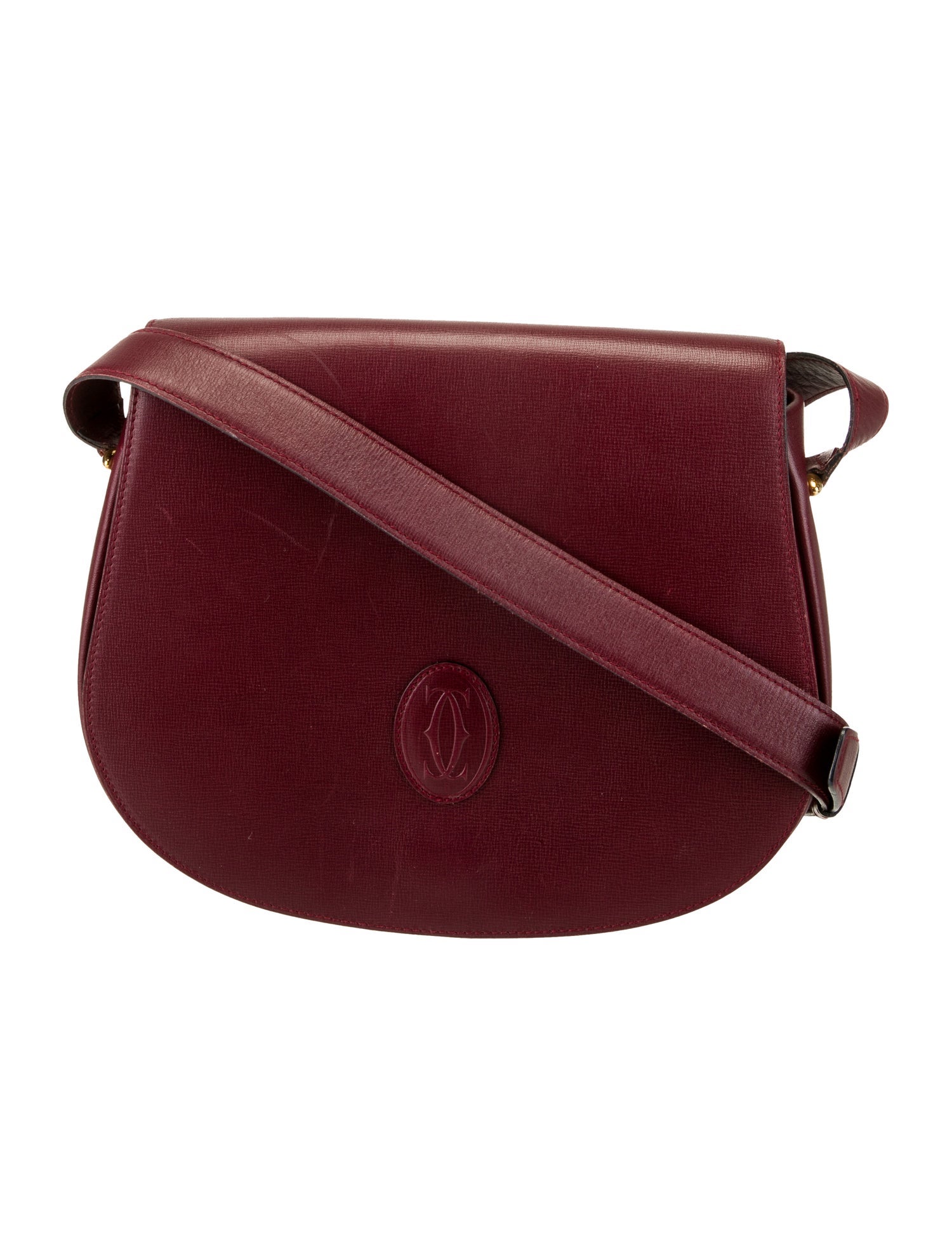 Cartier Leather Shoulder Bag