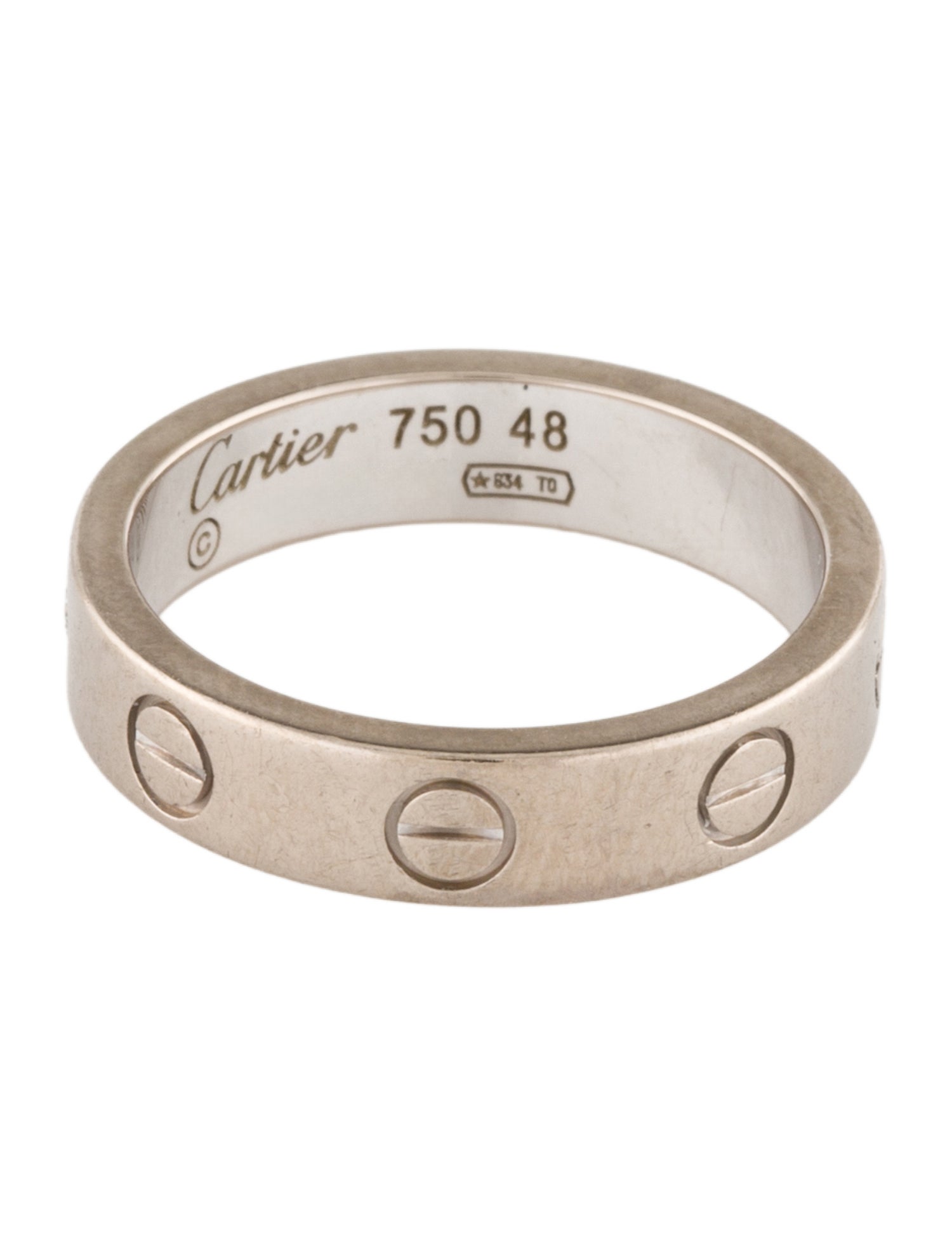 Cartier LOVE Ring, Small Model, 1 Diamond
