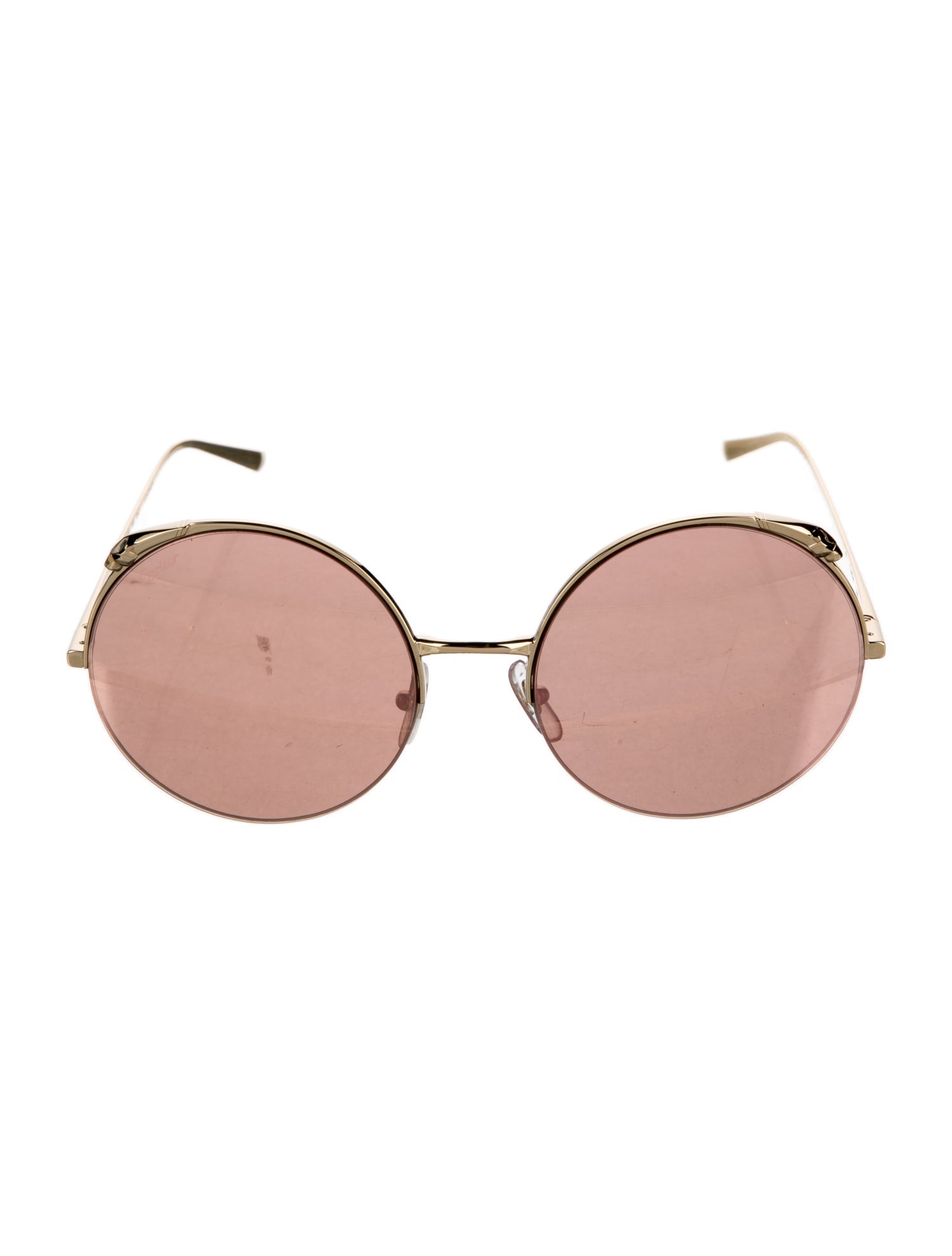 Cartier Panthere De Cartier Signature Logo Sunglasses