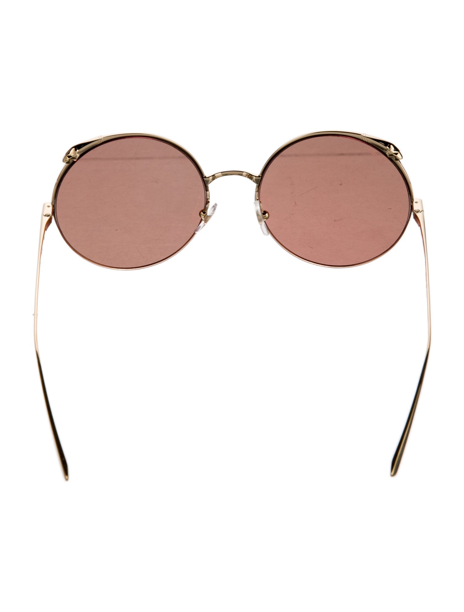 Cartier Panthere De Cartier Signature Logo Sunglasses