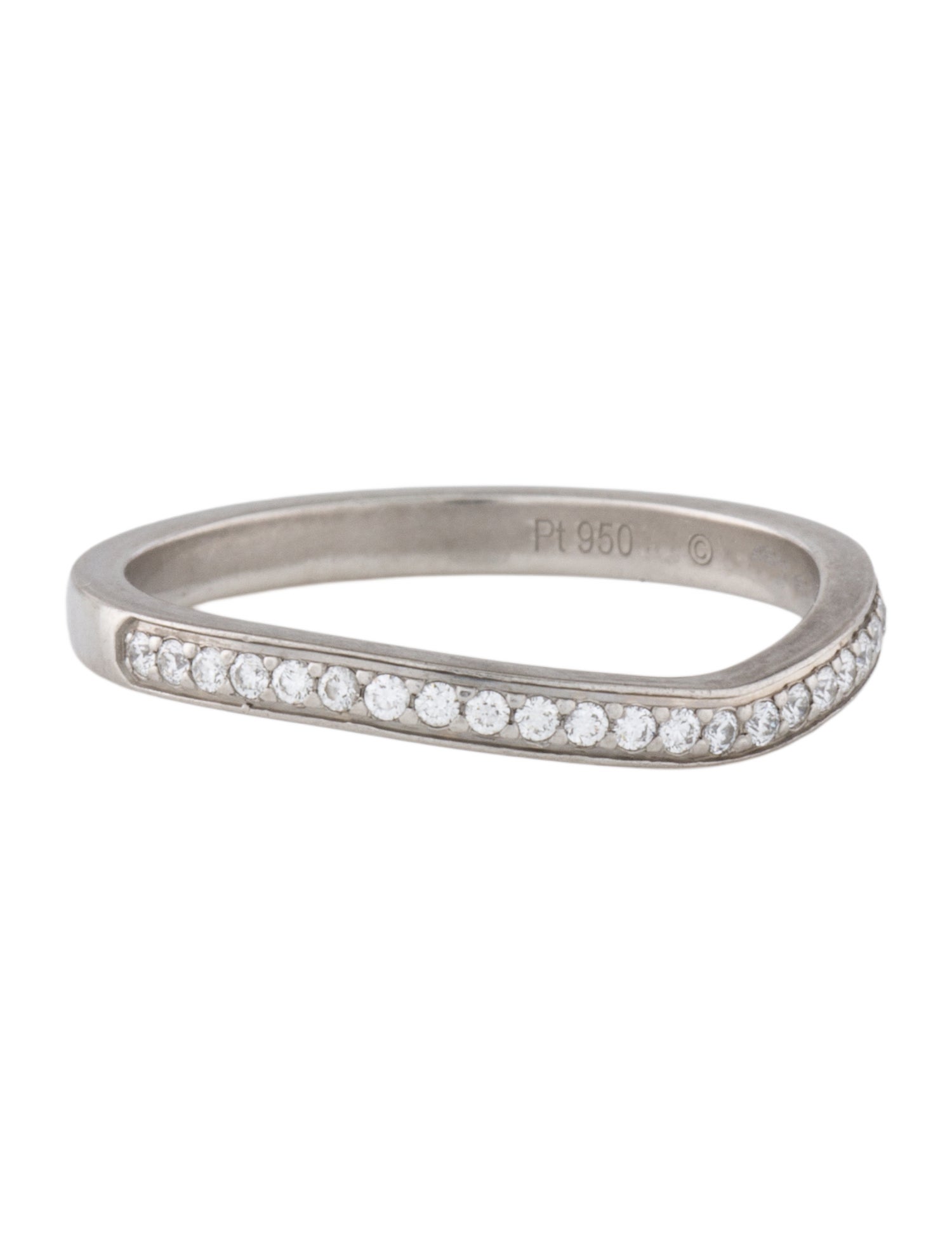 Cartier Diamond Half-Paved Ballerine Wedding Band