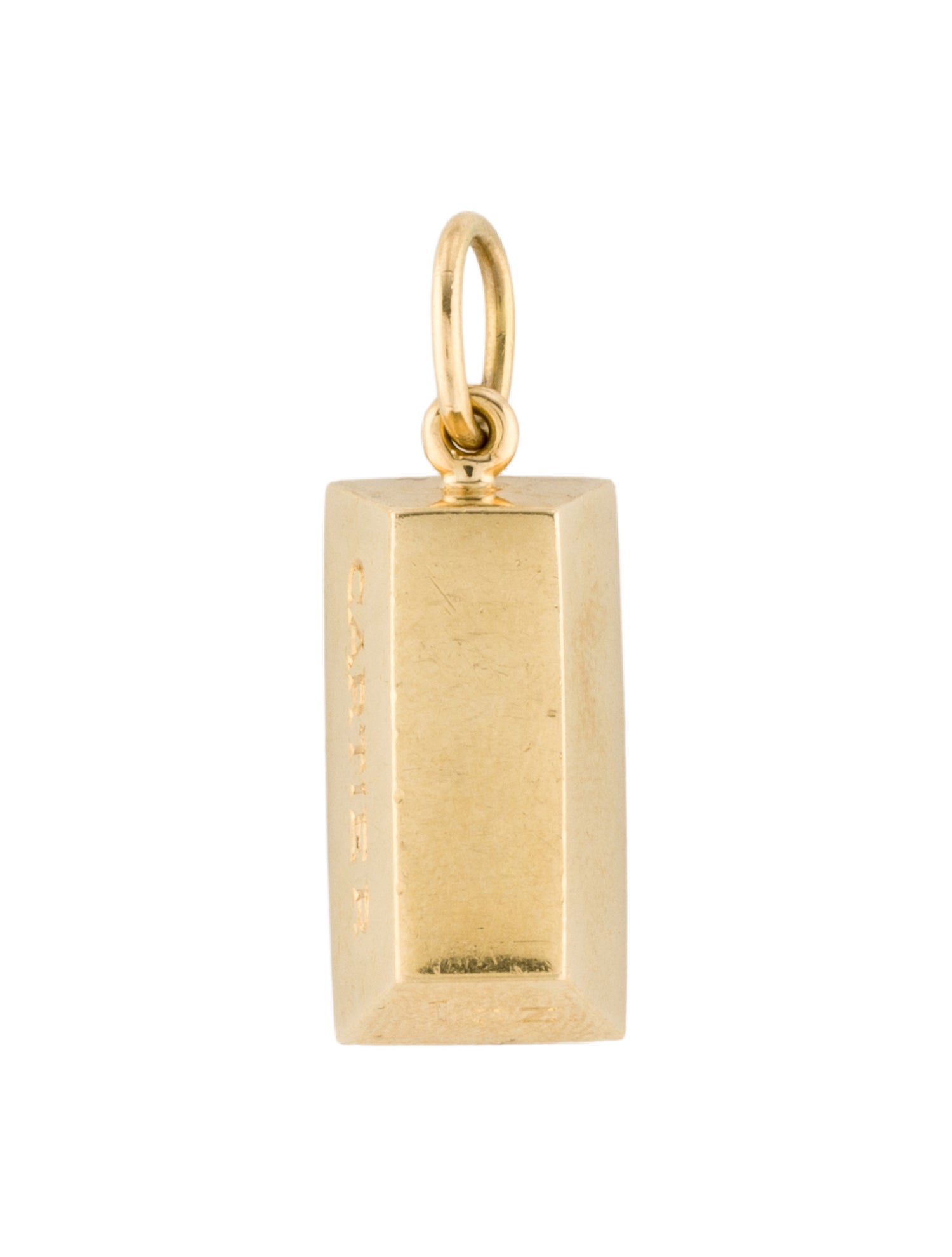 Cartier Vintage 1oz Ingot Pendant