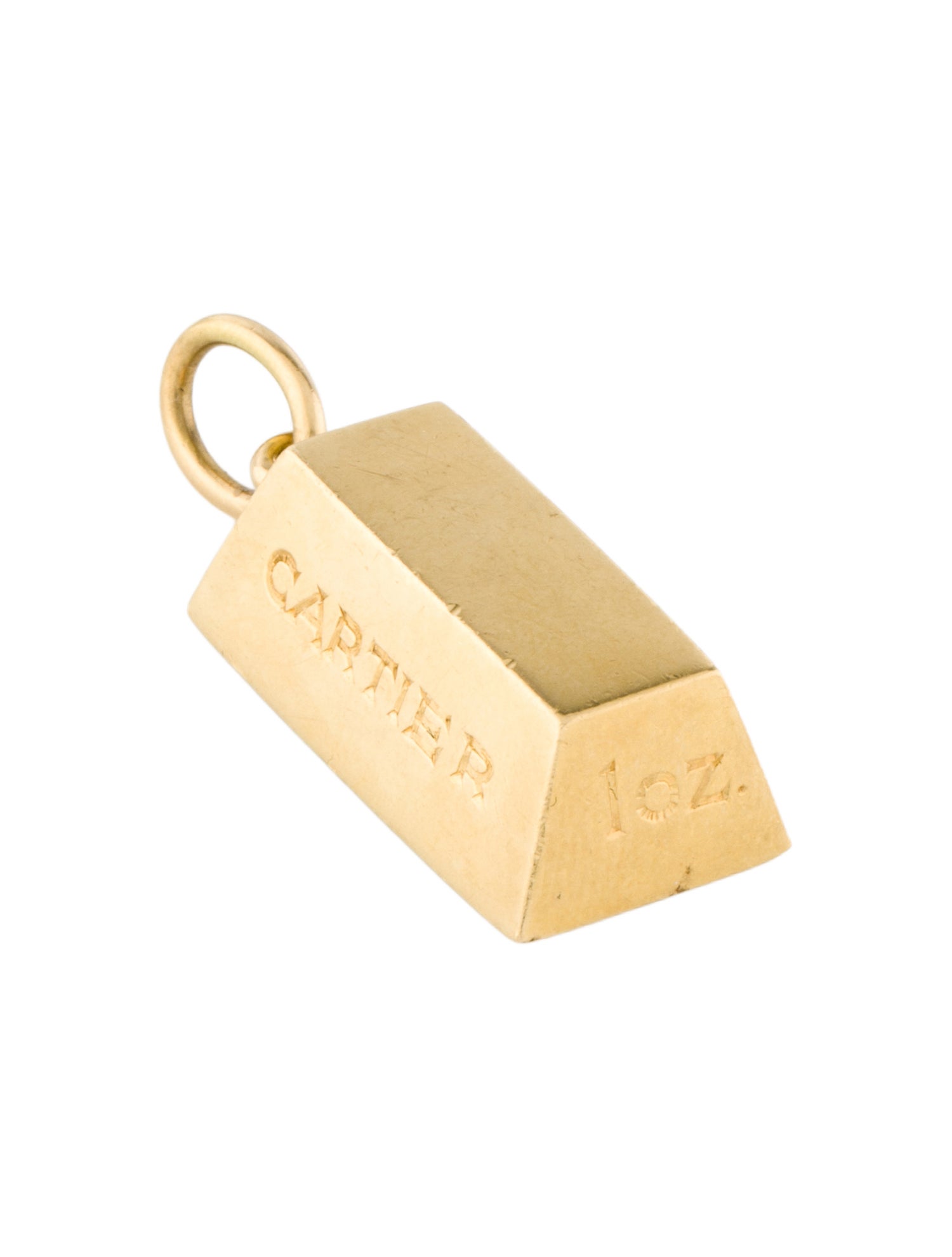 Cartier Vintage 1oz Ingot Pendant