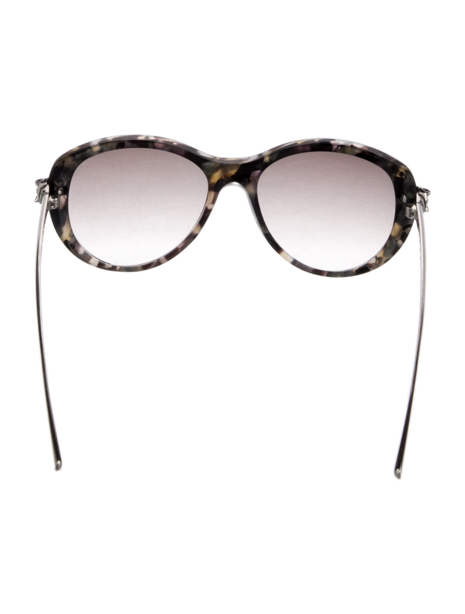 Cartier Gradient Panthère De Cartier Oversize Sunglasses