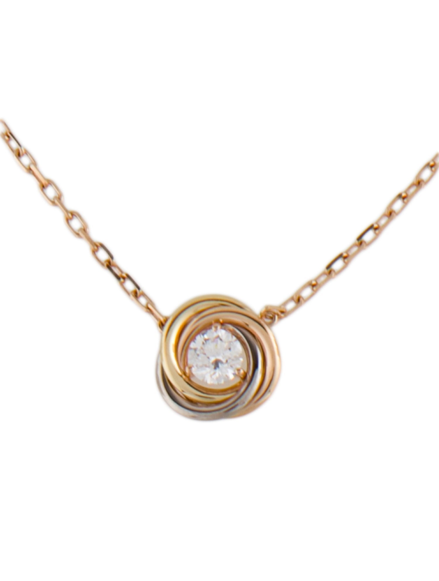 Cartier 1 Diamond Trinity Pendant