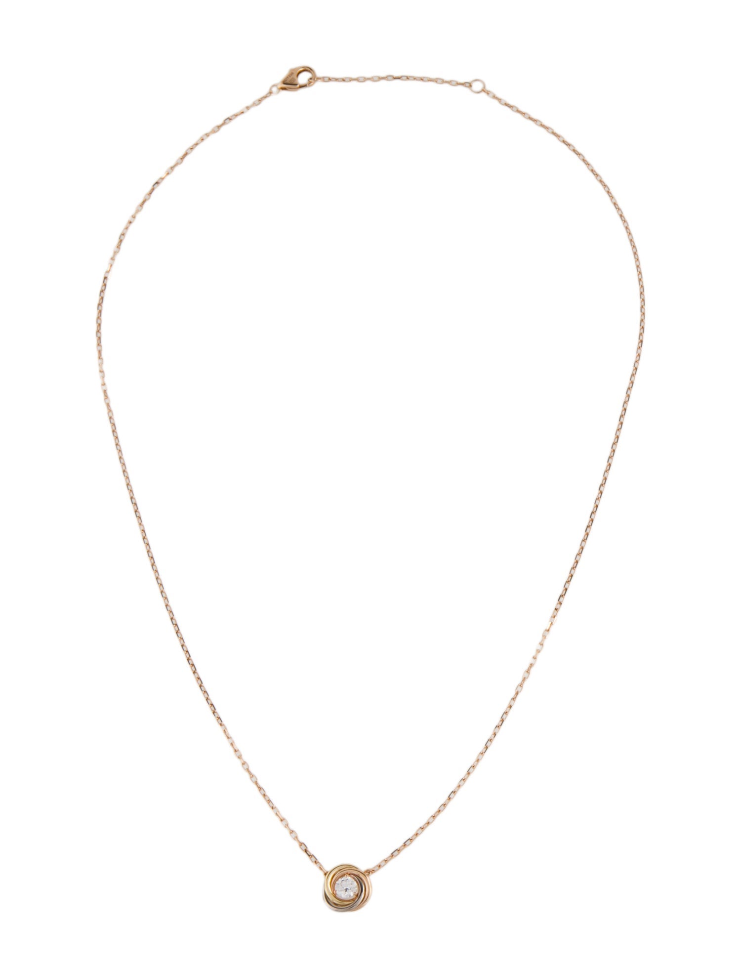 Cartier 1 Diamond Trinity Pendant