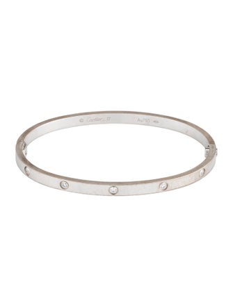 Cartier 10 Diamonds LOVE Bracelet, Small Model