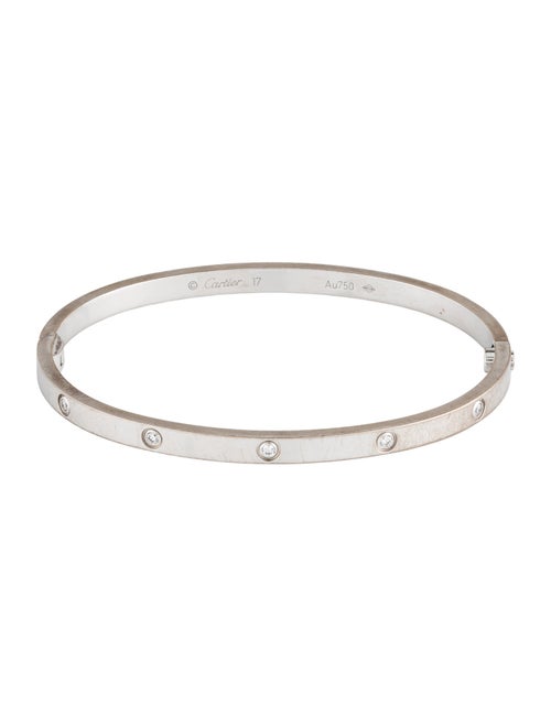 Cartier 10 Diamonds LOVE Bracelet, Small Model