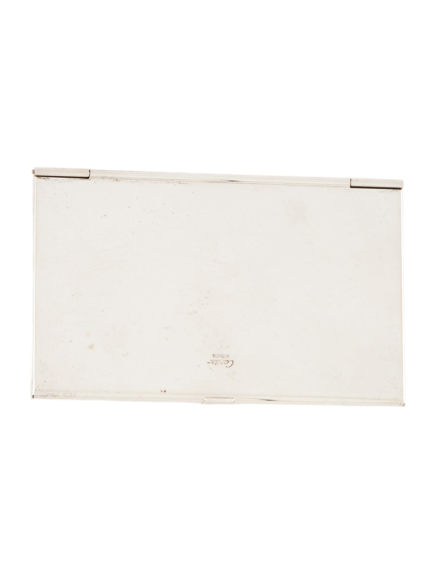 Cartier Sterling Silver Business Card Holder