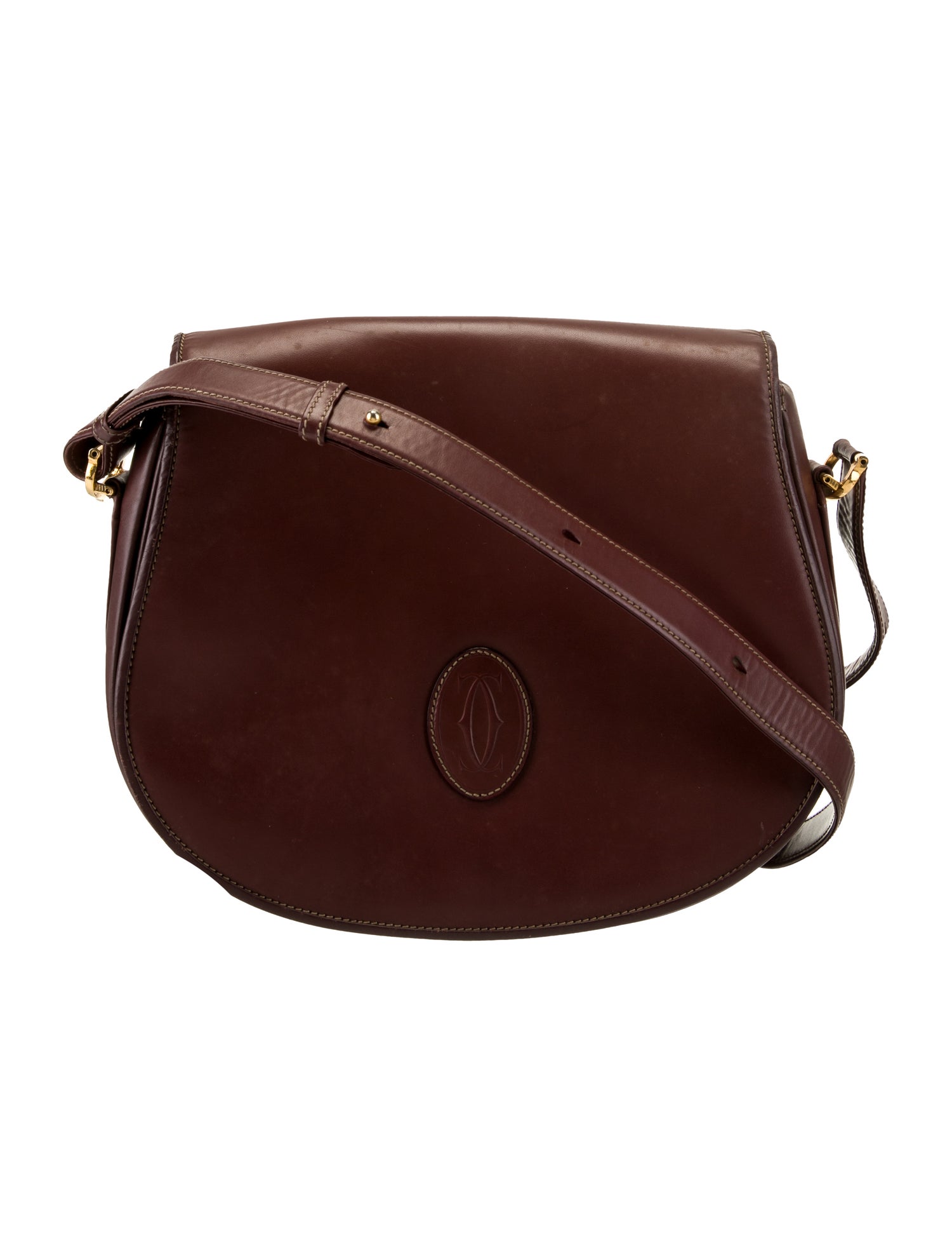 Cartier Leather Shoulder Bag