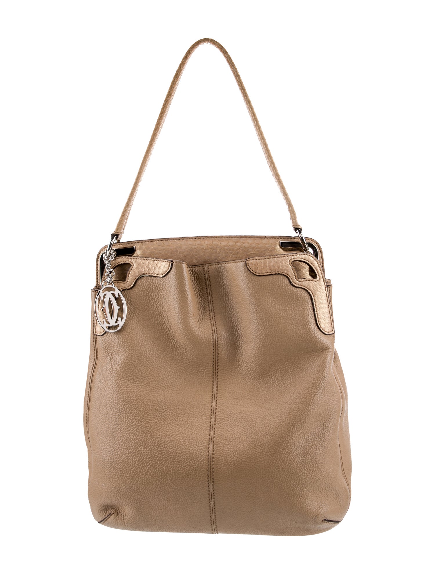 Cartier Leather Bucket Bag