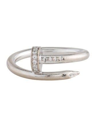Cartier Classic Model Diamond Juste Jn Clou Ring
