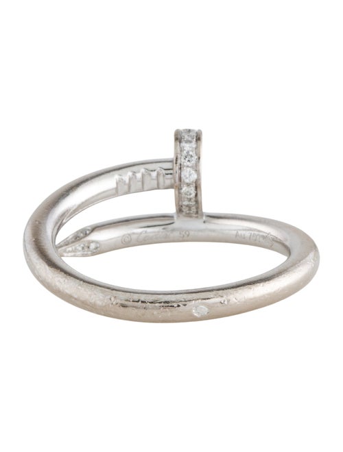 Cartier Classic Model Diamond Juste Jn Clou Ring