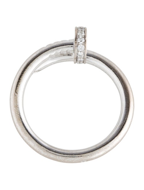Cartier Classic Model Diamond Juste Jn Clou Ring