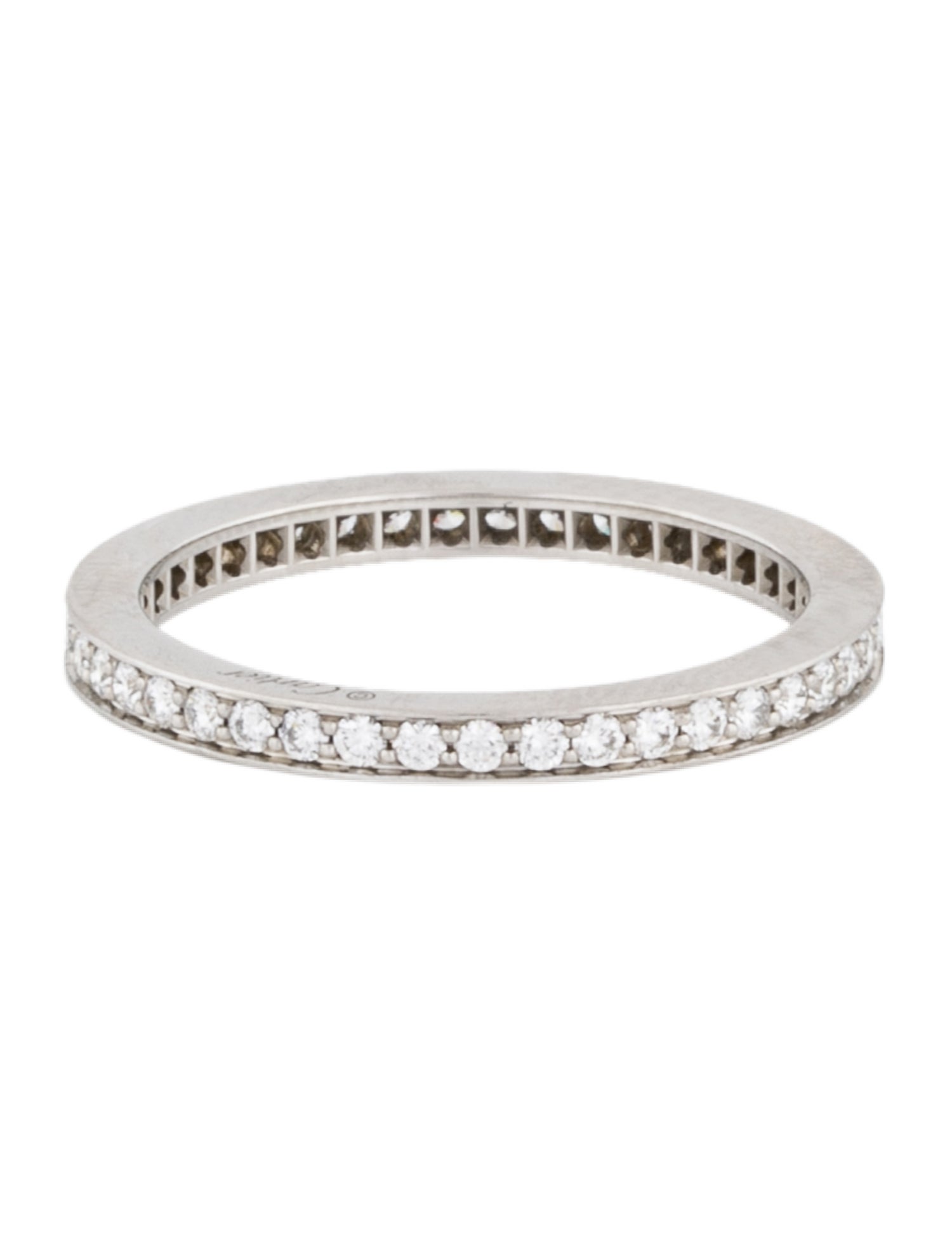Cartier Platinum Diamond Eternity Band