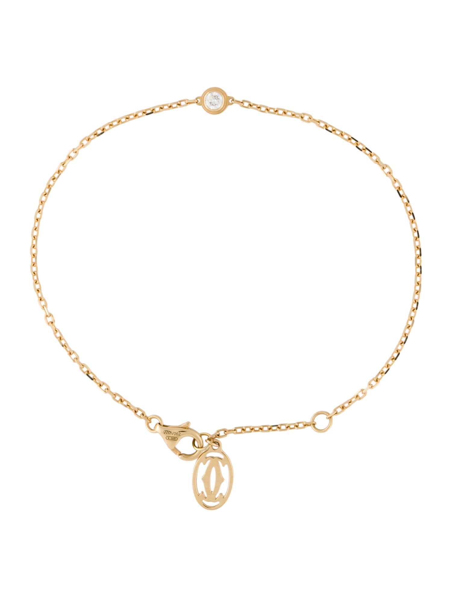 願いを込めて｜Lucky Charm Charm Bracelet【Dior｜海外限定】 Christian Dior Lucky Charm Bracelet - Gold-Tone Metal Charm