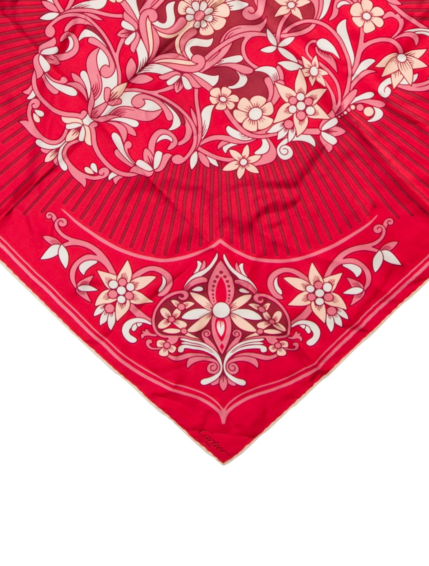 Cartier Silk Printed Scarf