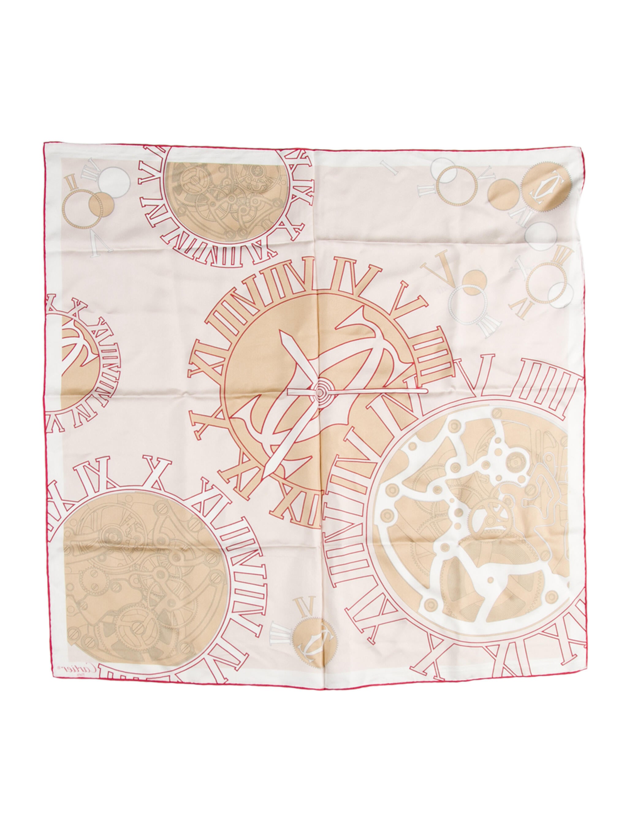 Cartier Silk Printed Scarf