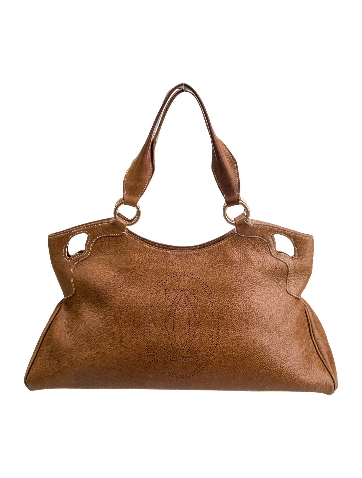 Cartier Leather Shoulder Bag