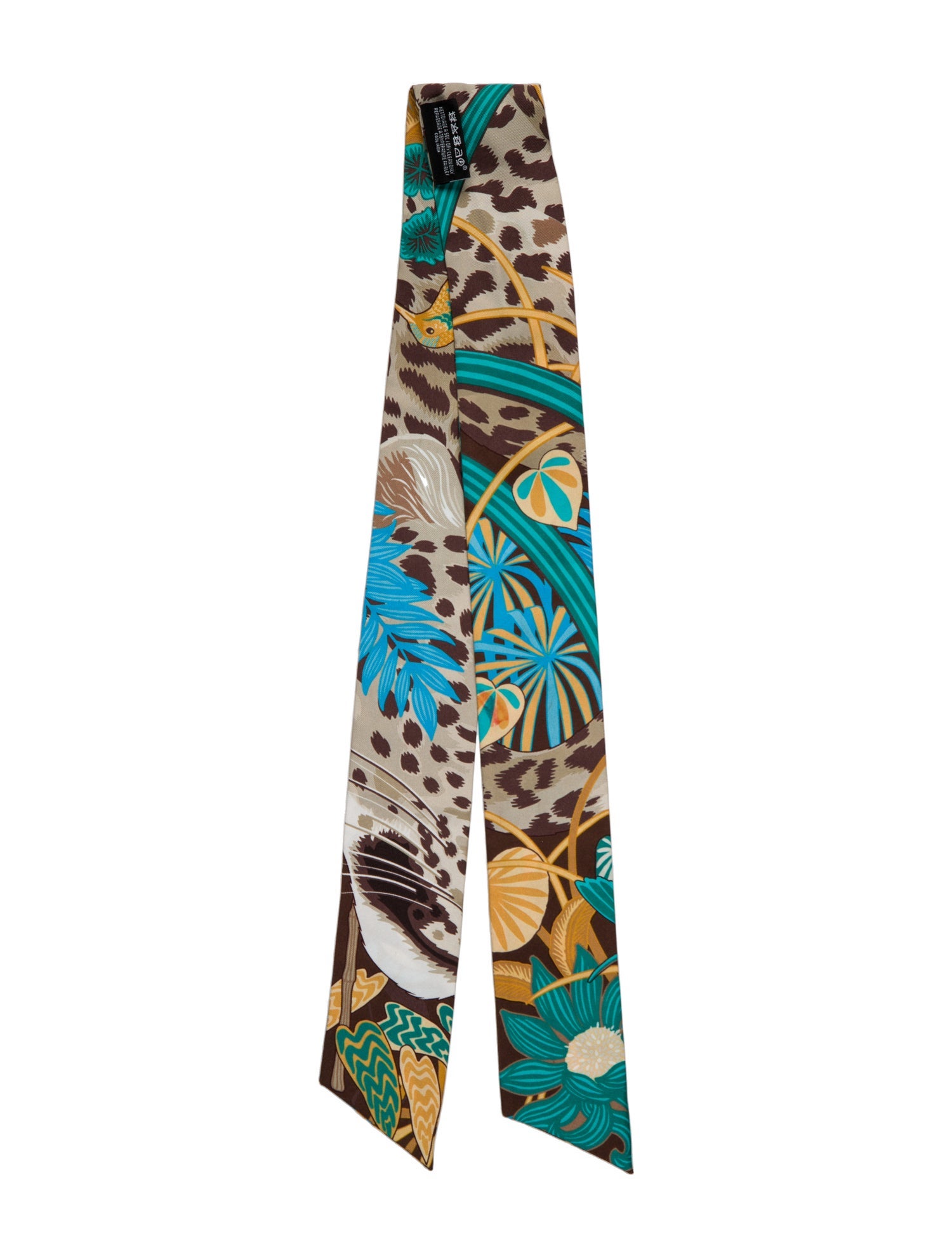 Cartier Silk Printed Bandeau