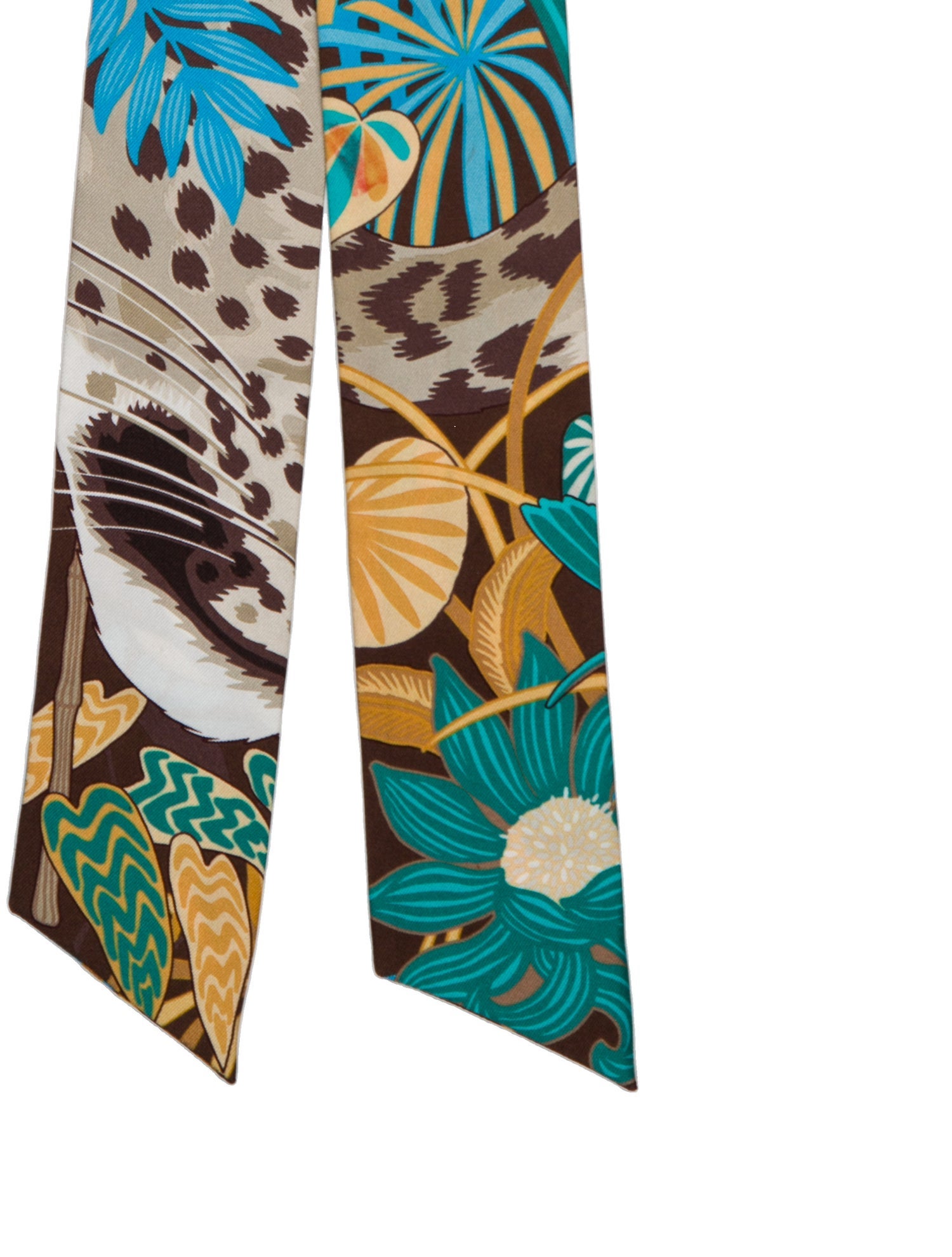 Cartier Silk Printed Bandeau