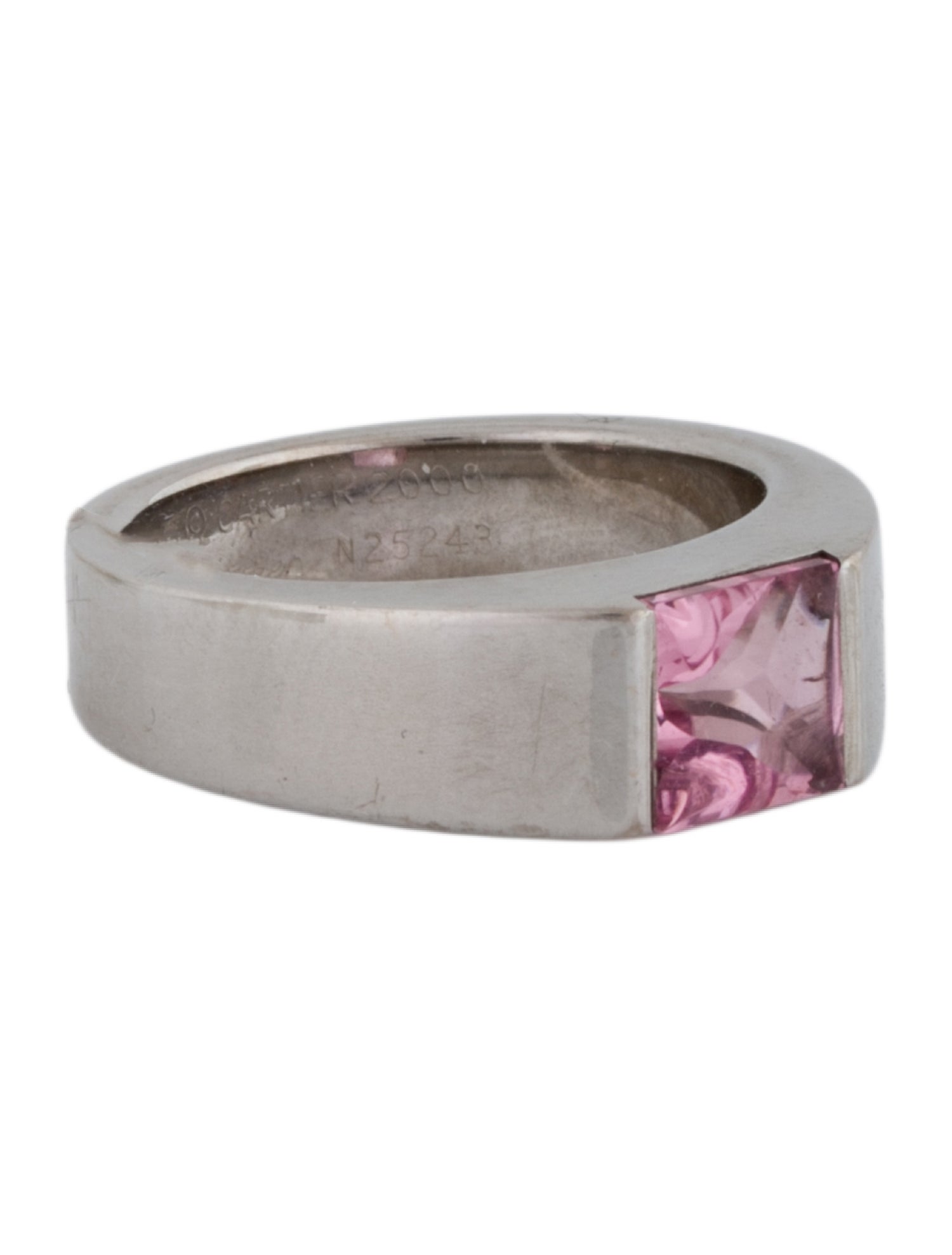 Cartier Vintage Tourmaline Tank Ring