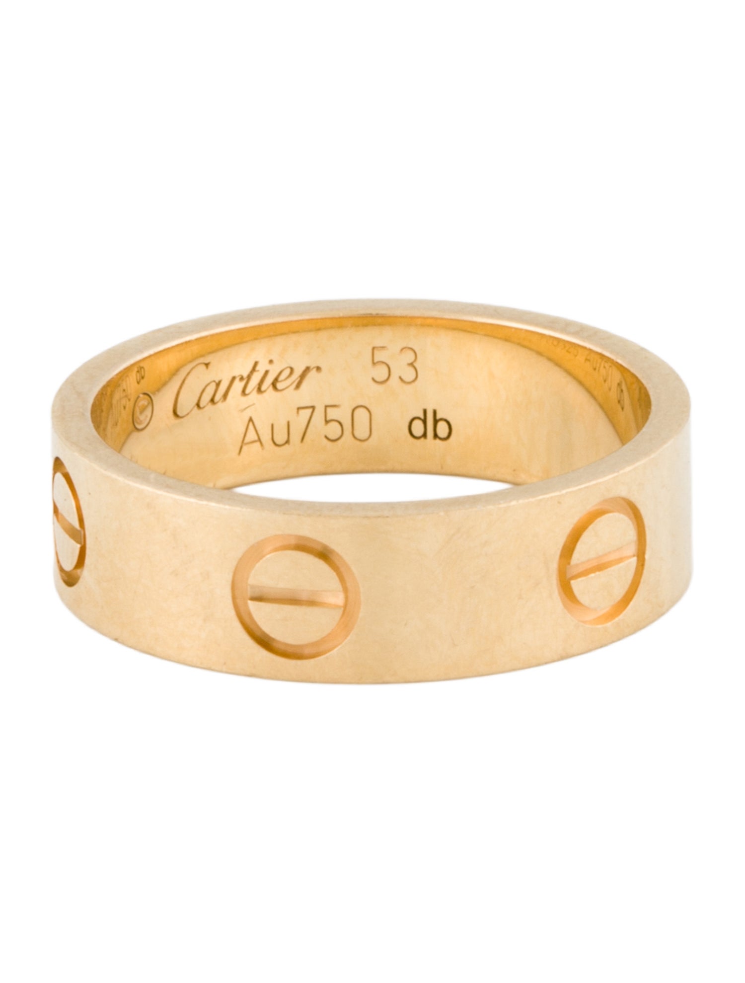 Cartier LOVE Ring, Classic Model