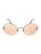 Cartier Round Tinted Sunglasses