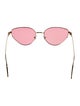 Cartier Cat-Eye Tinted Sunglasses