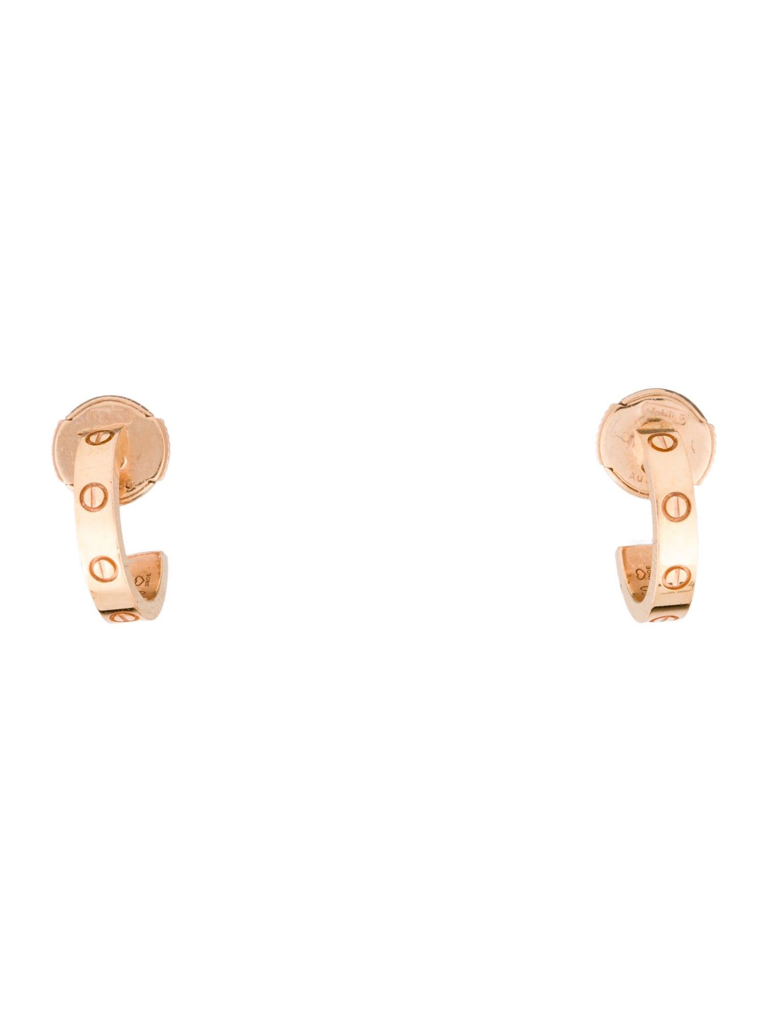 Cartier LOVE Hoop Earrings, Small Model