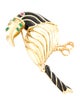 Cartier Vintage Emerald, Ruby, & Diamond Toucan Brooch