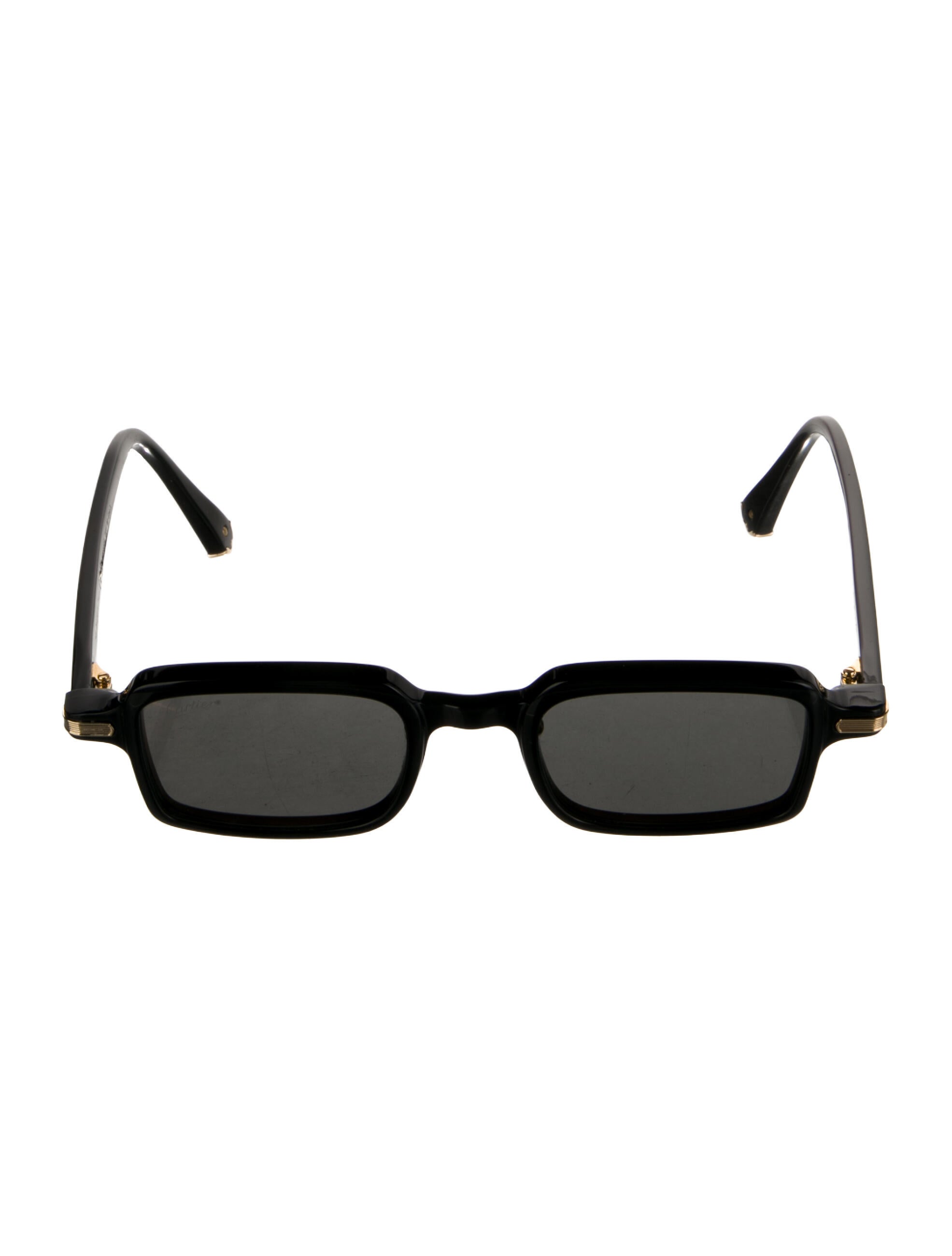 Cartier Square Tinted Sunglasses