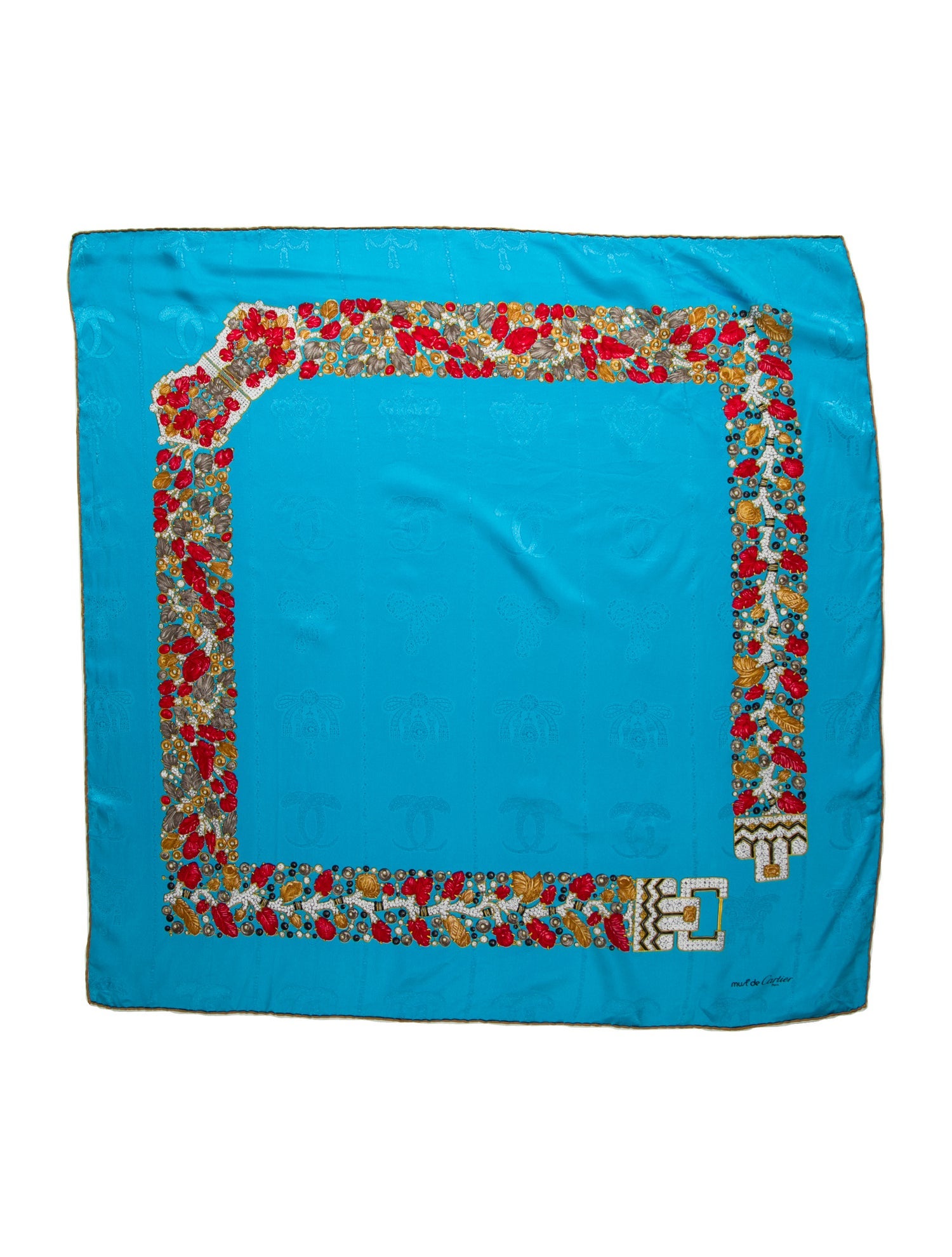 Cartier Must de Cartier Silk Scarf