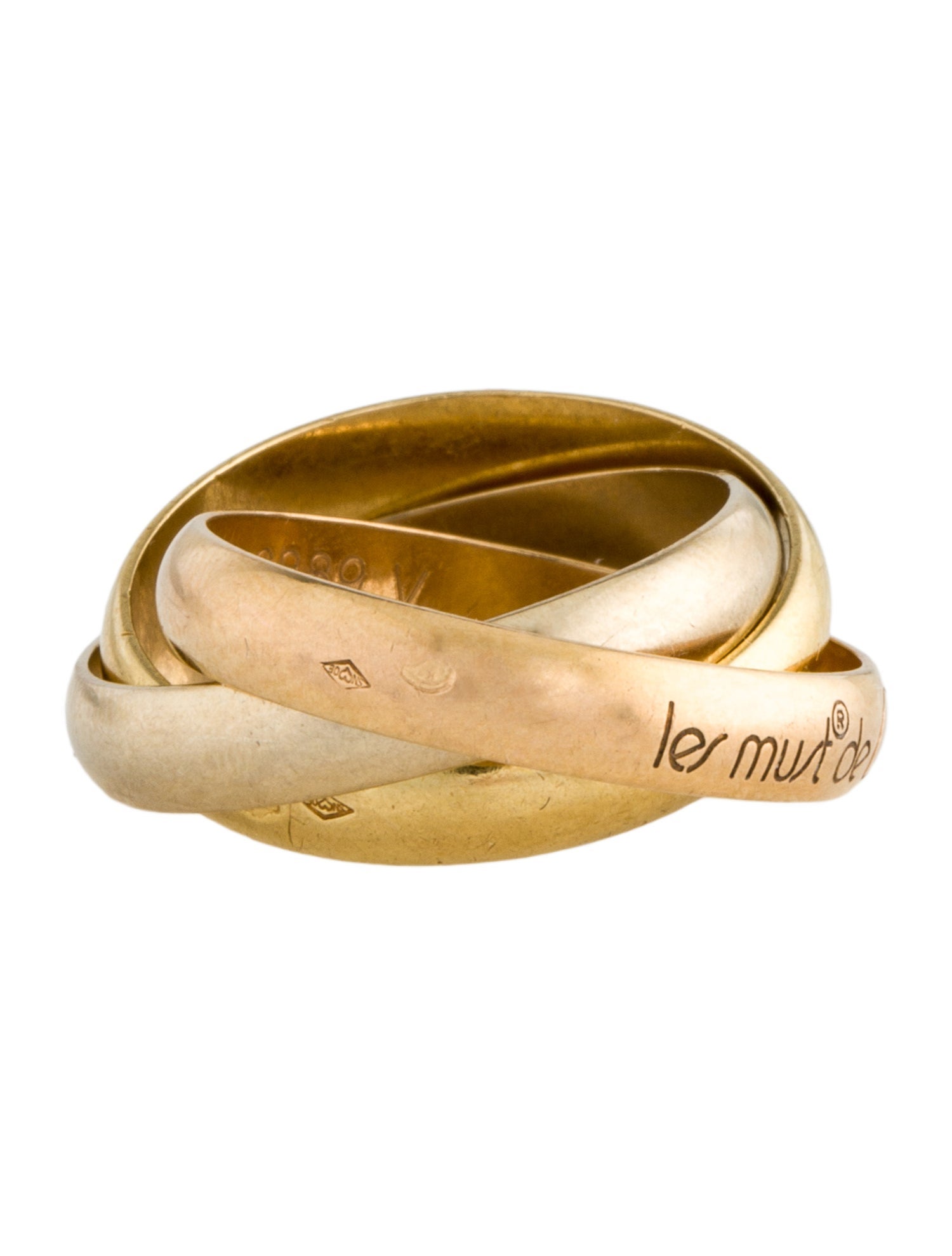 Cartier Vintage Les Must de Cartier Trinity Ring