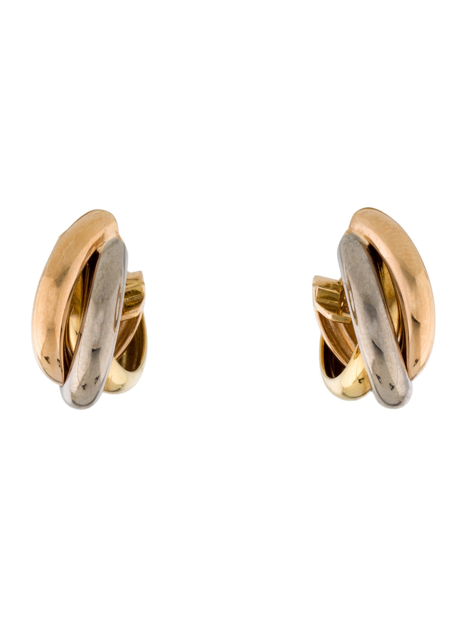 Cartier Trinity Earrings, Classic Model