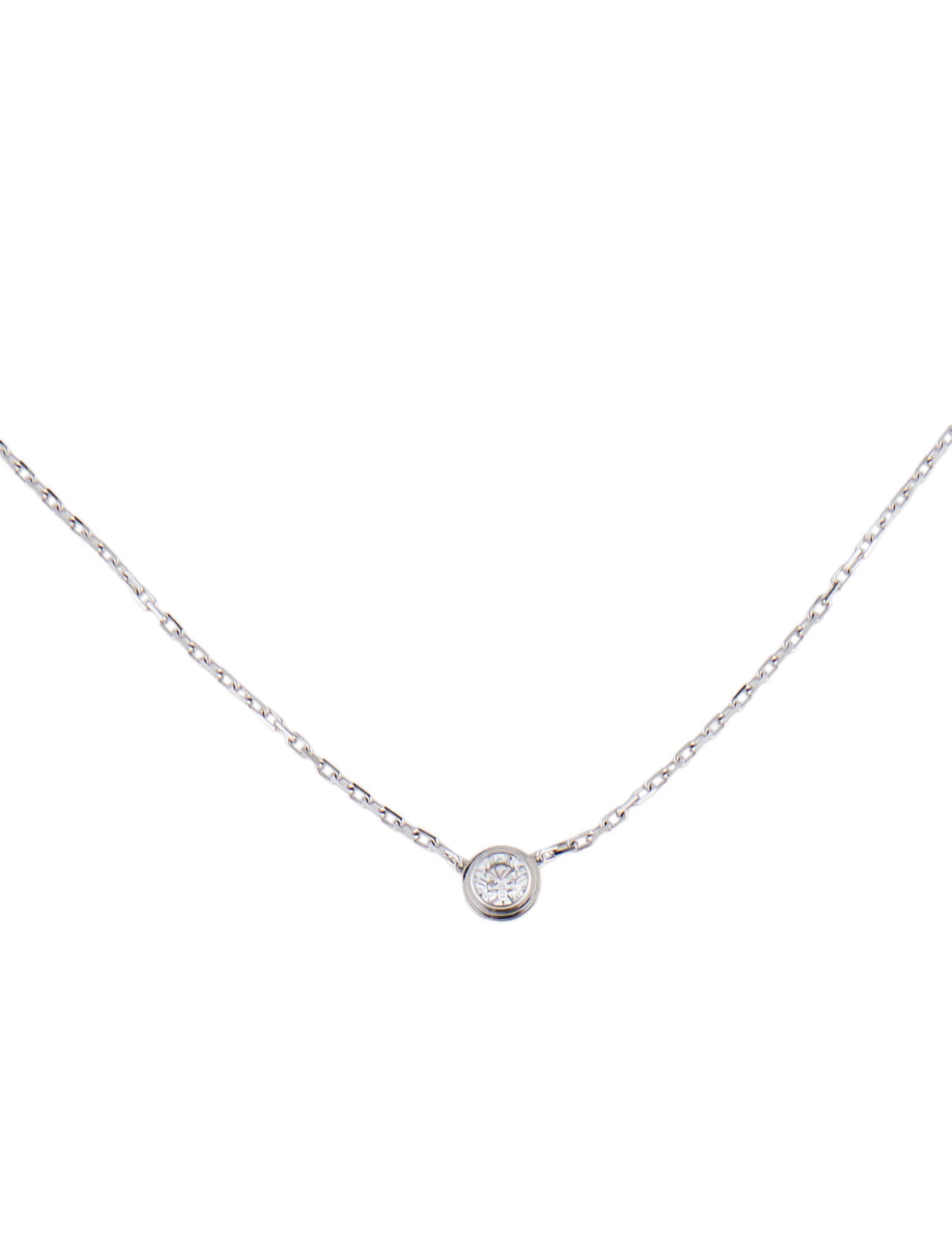 Cartier D'Amour Diamond Pendant Necklace, Large Model
