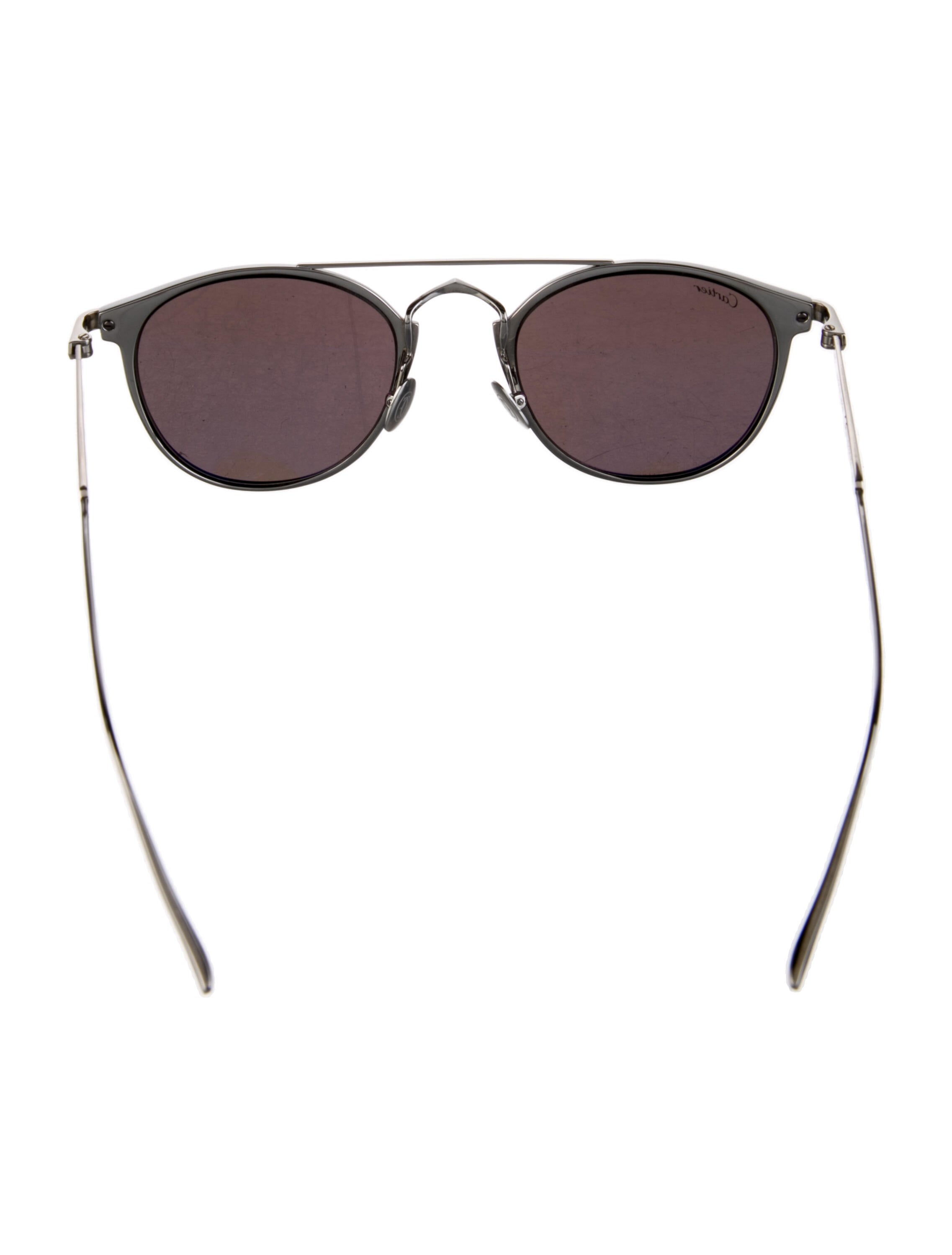 Cartier 'C De Signature' Aviator Sunglasses