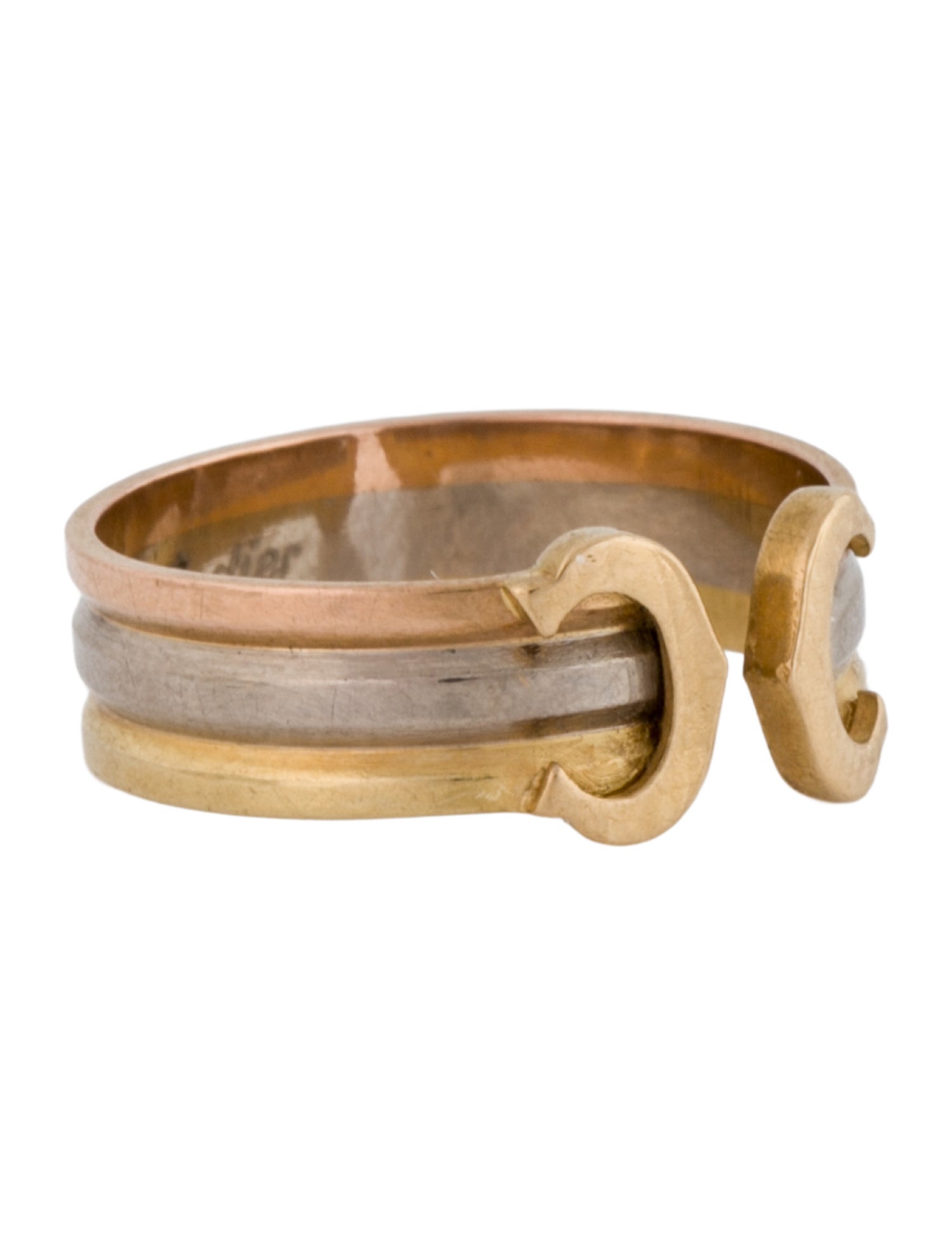 Cartier Vintage Double C de Cartier Wedding Band