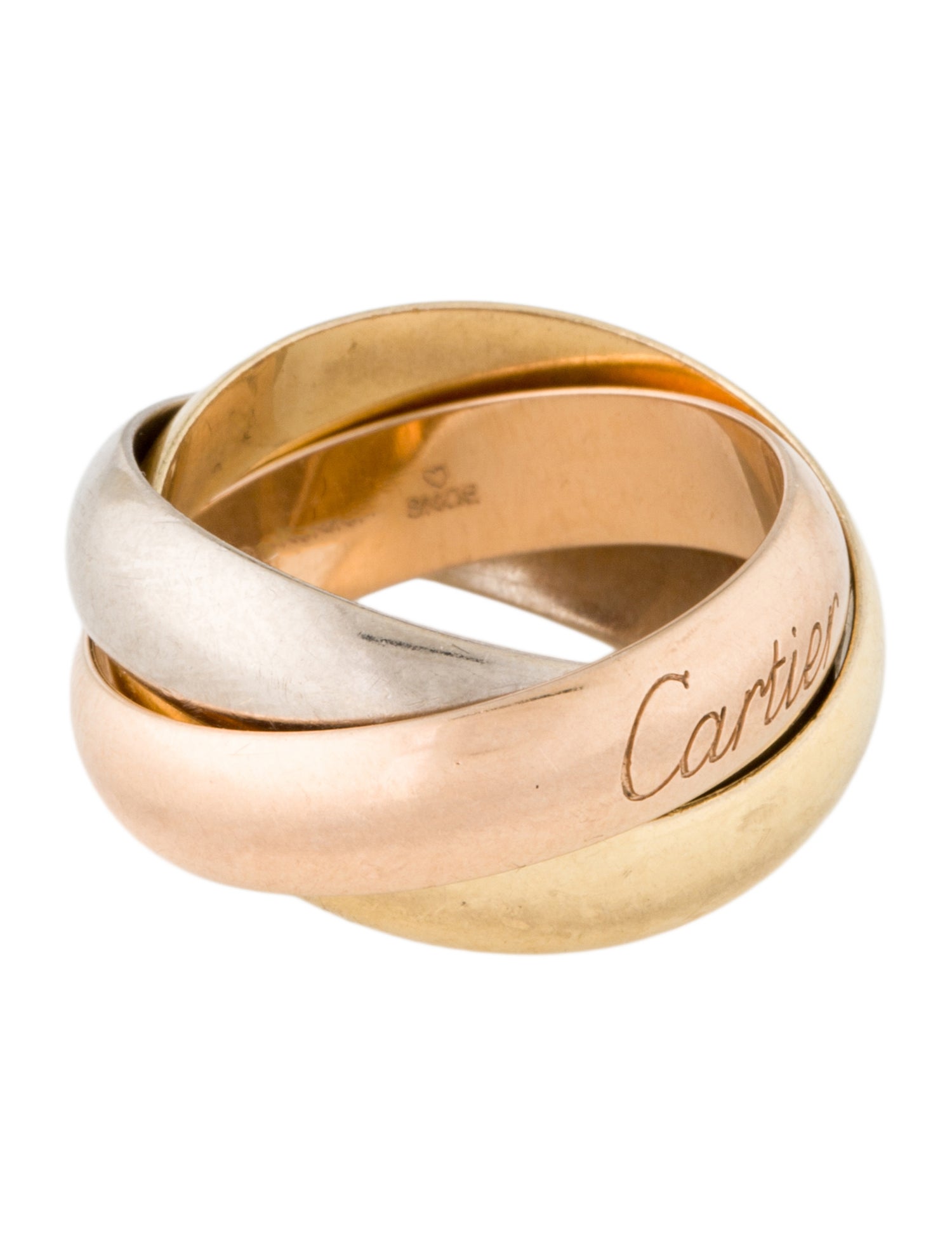 Cartier Vintage Large Trinity Ring